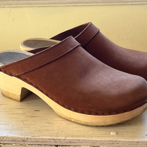 Sven Cinnamon-colored unbuckle clogs Size 39 - Picture 3 of 6